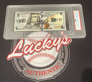 Floyd Mayweather Jr Signed $100 Bill US Currency x4 Inscriptions PSA 10 Auto B0