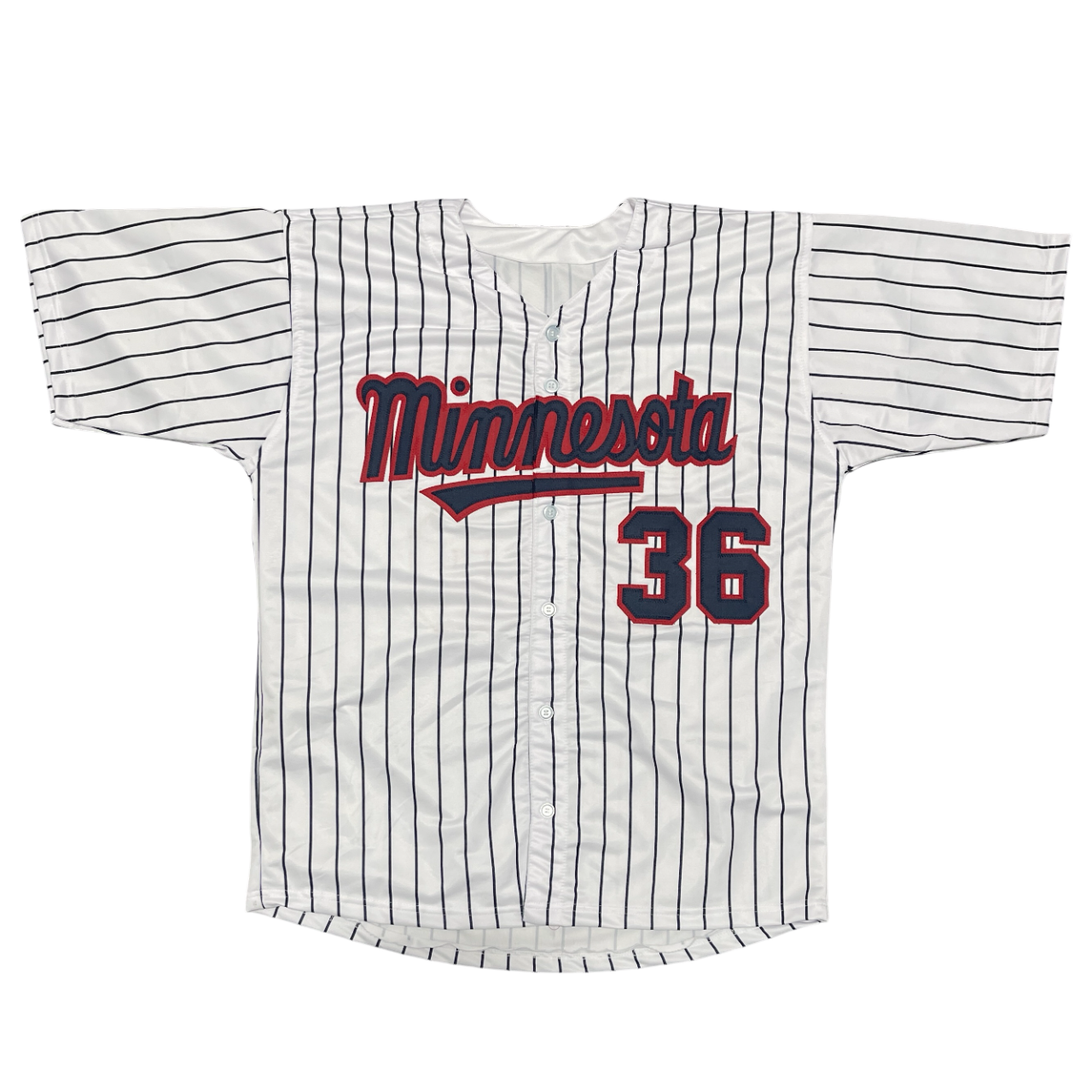 Jim Kaat Signed Minnesota Custom Jersey w/ HOF 2022 Beckett Witness BAS COA2