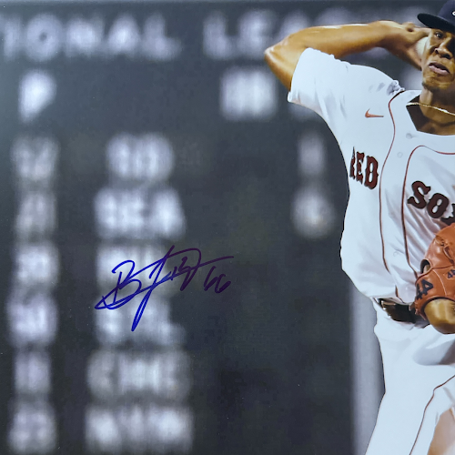 Brayan Bello Signed Autographed 16x20 Photo Beckett Witness BAS COA Red Sox #31