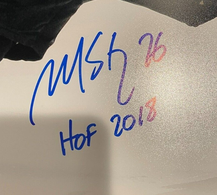 Martin St. Louis Signed Auto Tampa Bay Lightning 16x20 Photo HOF 2018 PSA COA #11