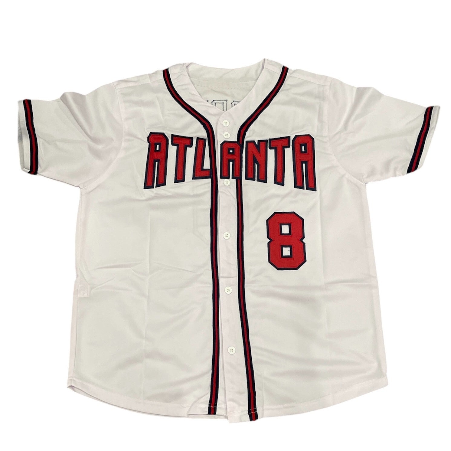 Javier Lopez Signed Auto Autographed Atlanta Braves Jersey JSA COA2