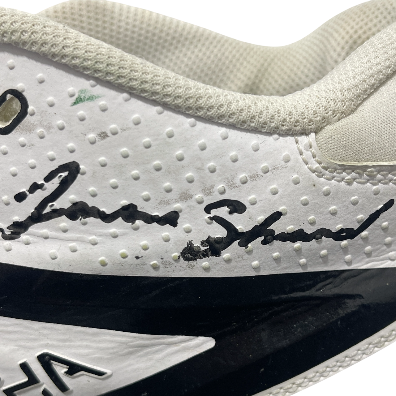 Jamien Sherwood Signed 2024 Game Used Football Cleats (PAIR) Beckett Wit BAS COA2