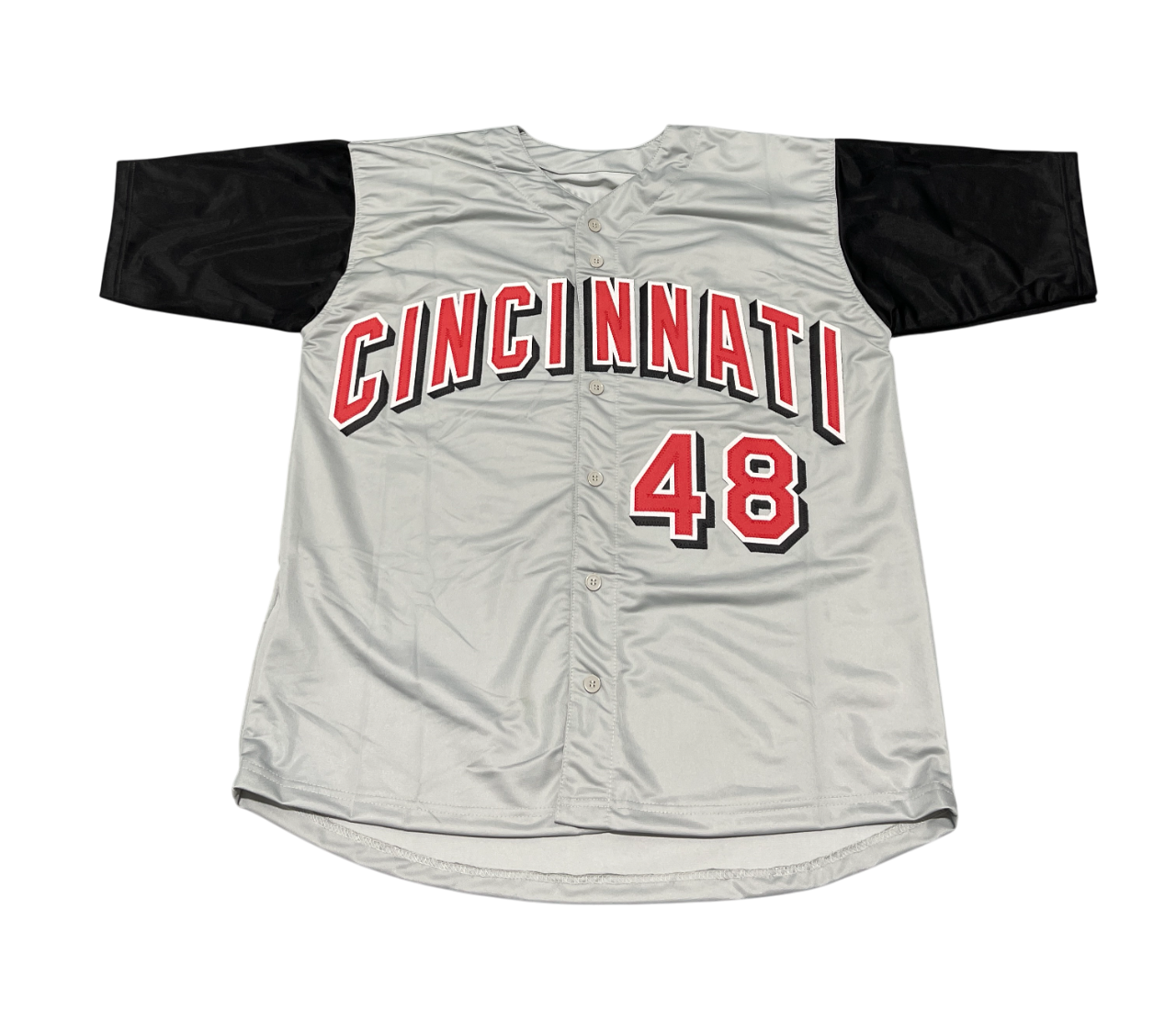 Scott Williamson Signed Reds Custom Jersey w/ 1999 NL ROY Beckett BAS COA4