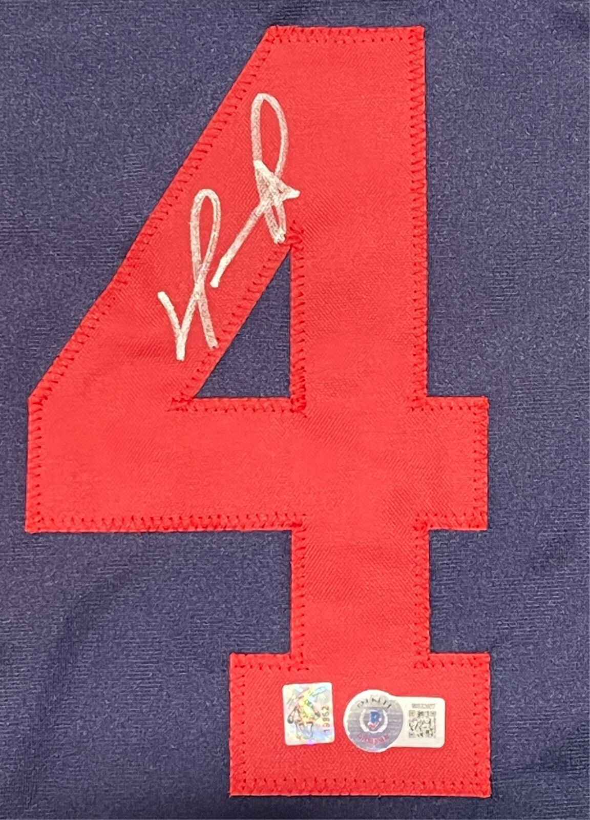 David Ortiz Signed Red Sox Players Weekend Custom Jersey Beckett Wit BAS COA1