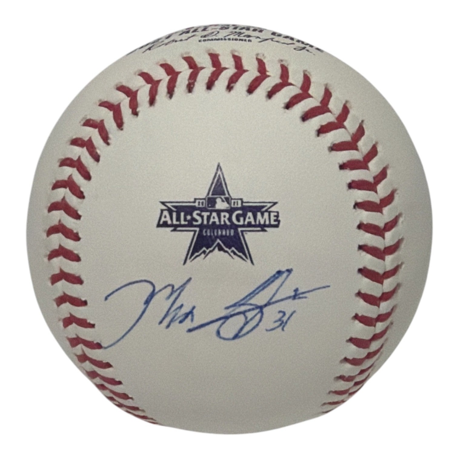 Max Scherzer Signed Autographed 2021 All Star Game Baseball JSA COA Nationals0