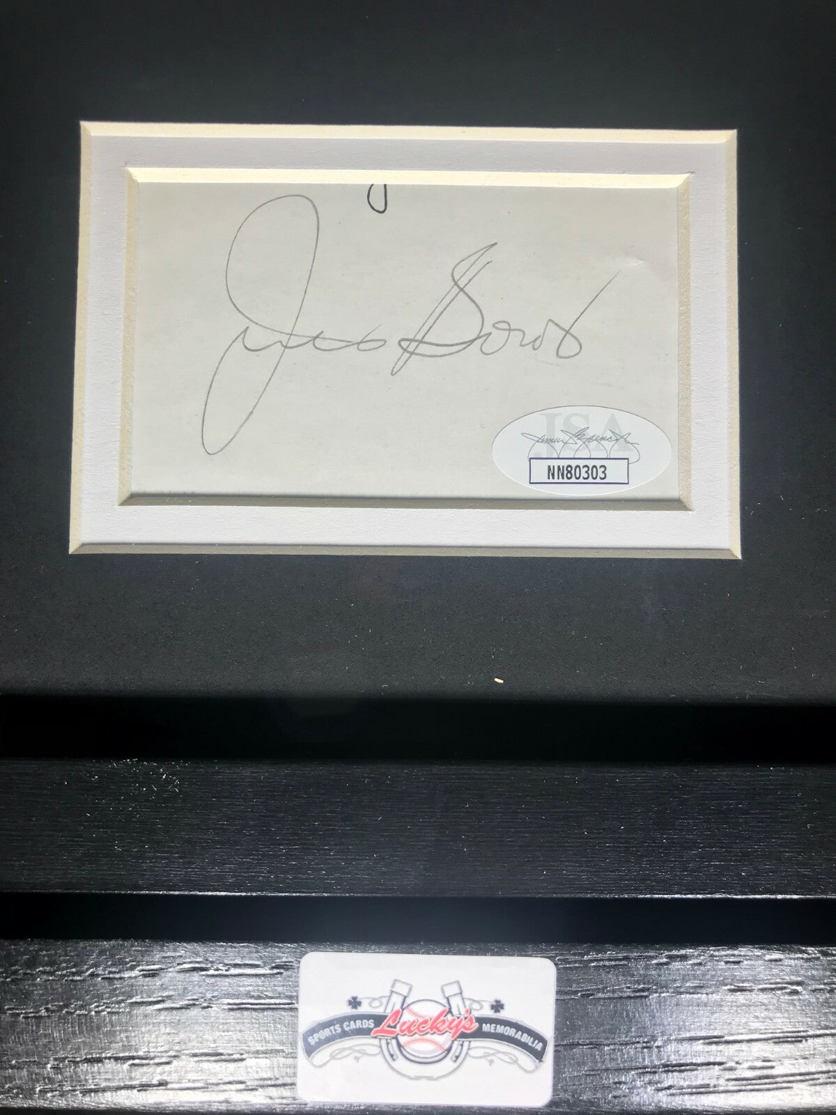 Julius Boros Signed Autographed 12x16 Framed Photo & Cut JSA COA 1