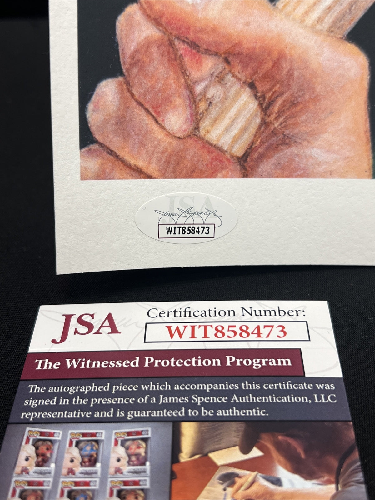 Jose Canseco Signed Auto 10x14 Topps Living Art Print /100 MVP ROY 40/40 JSA COA2