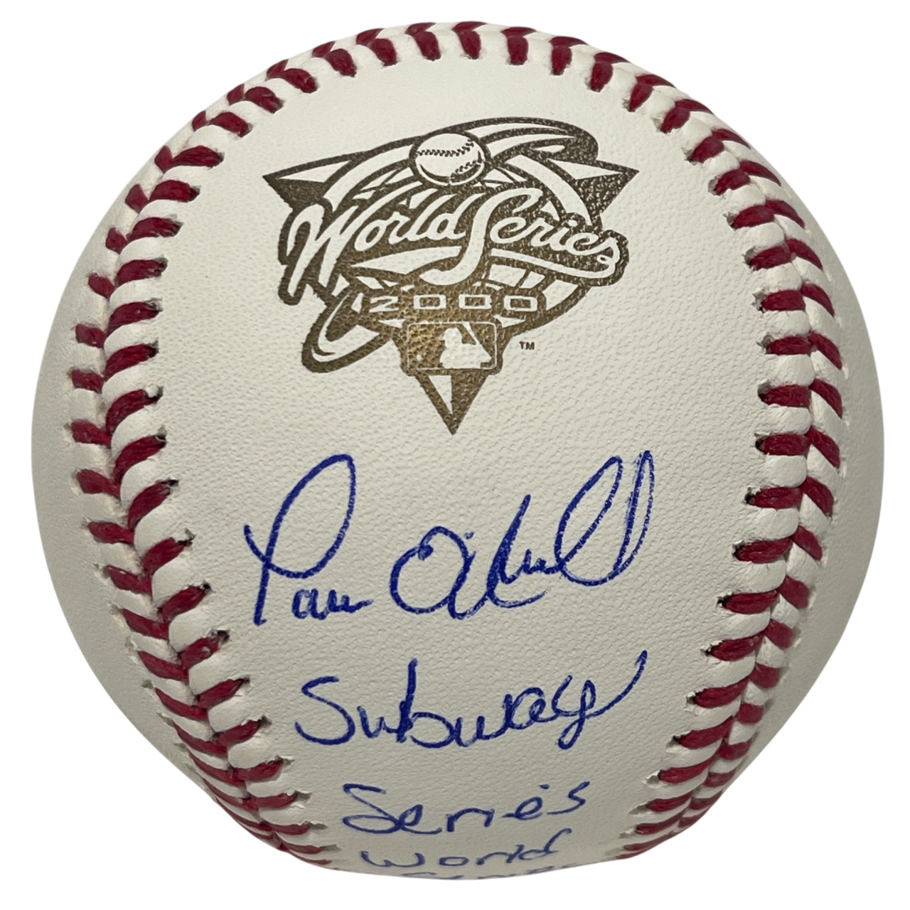 Paul O'Neill Signed 2000 WS ROMLB Baseball w/ Subway Beckett BAS COA A0