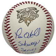 Paul O'Neill Signed 2000 WS ROMLB Baseball w/ Subway Beckett BAS COA A0