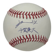 Kodai Senga Signed Autographed ROMLB Baseball w/ Kanji Beckett Witness BAS COA0