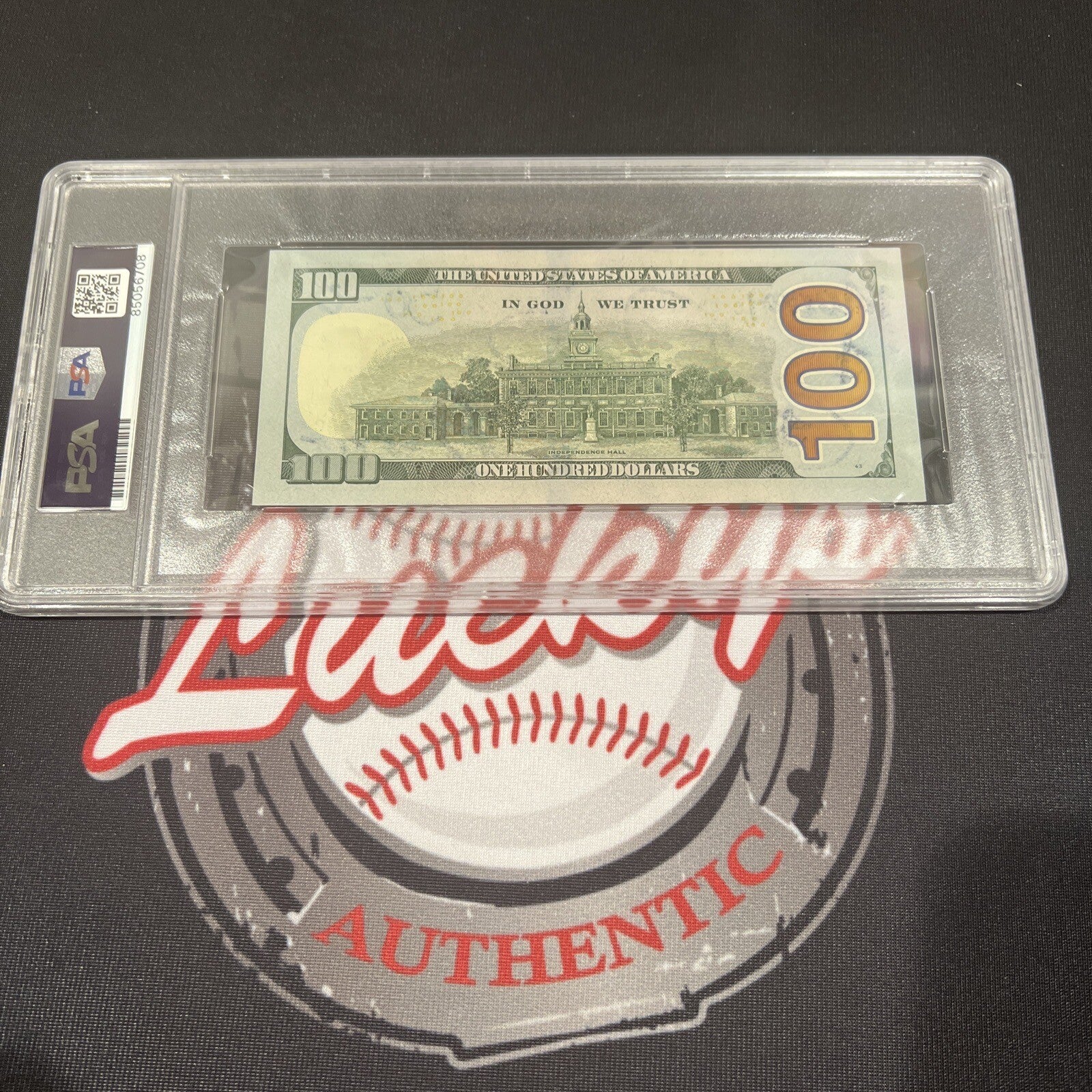 Floyd Mayweather Jr Signed $100 Bill US Currency x4 Inscriptions PSA 10 Auto J4