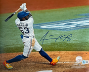 Adolis Garcia Signed Texas Rangers 11x14 Fanatics Photo Beckett Wit BAS COA #10