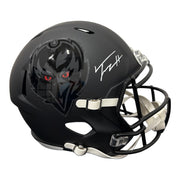 Trey Hendrickson Signed Ravens Alt #2 FS Full Size Helmet JSA Witness COA0