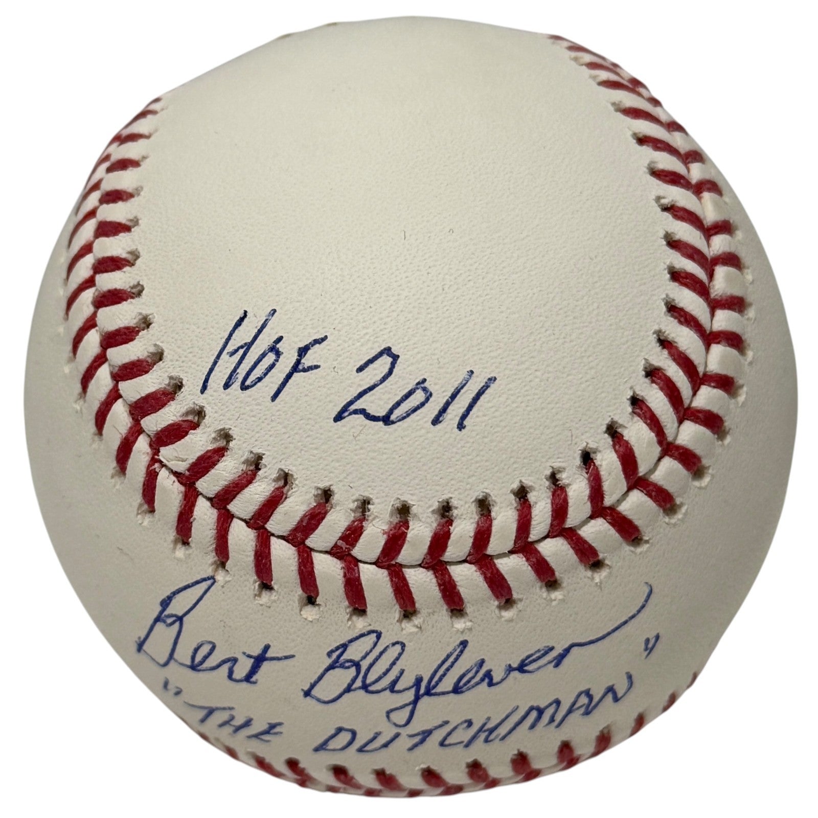 Bert Blyleven Signed ROMLB Baseball w/ 5 Stat Inscs JSA COA Twins1