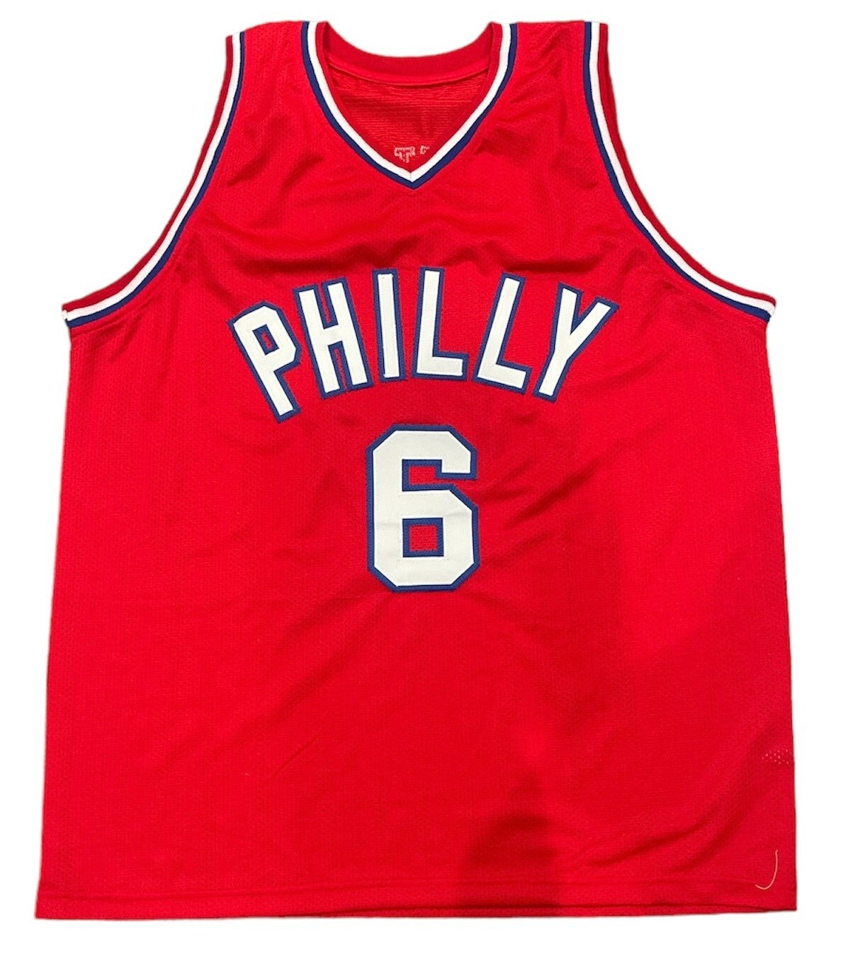 Julius "Dr J" Erving Signed Philly Custom Jersey Beckett Witness BAS COA2