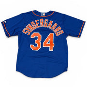 Noah Syndergaard Signed Autographed New York Mets Majestic Jersey STEINER COA0