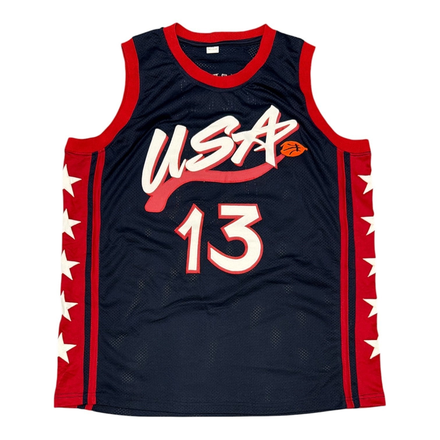 Shaquille O'Neal Signed USA Basketball Custom Jersey JSA Witness COA Shaq2