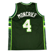 Sidney Moncrief Signed Milwaukee Bucks Custom Jersey w/ HOF 19 JSA Witness COA0