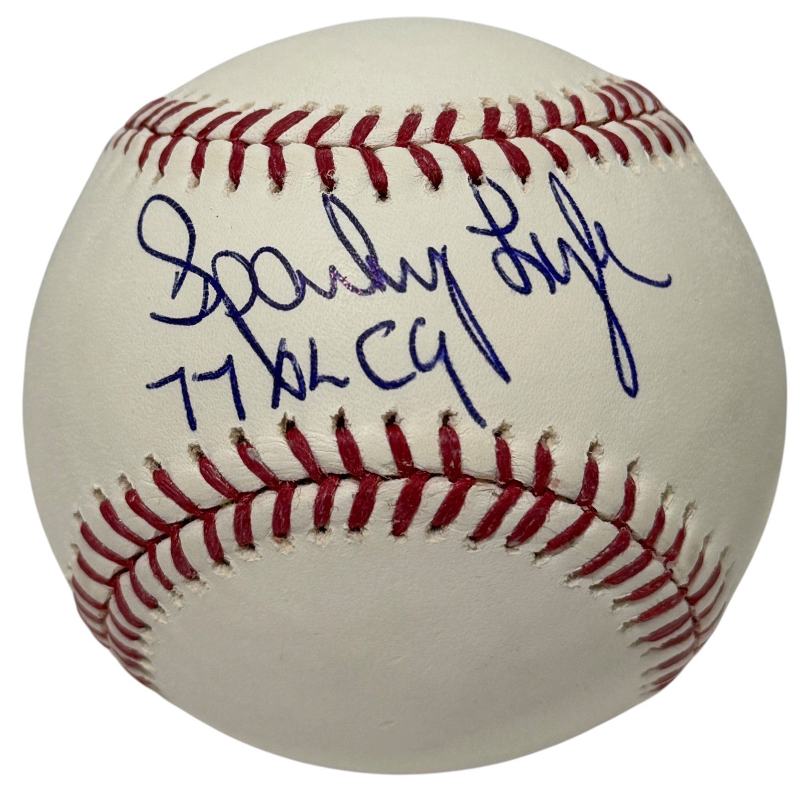 Sparky Lyle Signed Autographed ROMLB Baseball w/ 77 AL CY JSA COA Yankees0