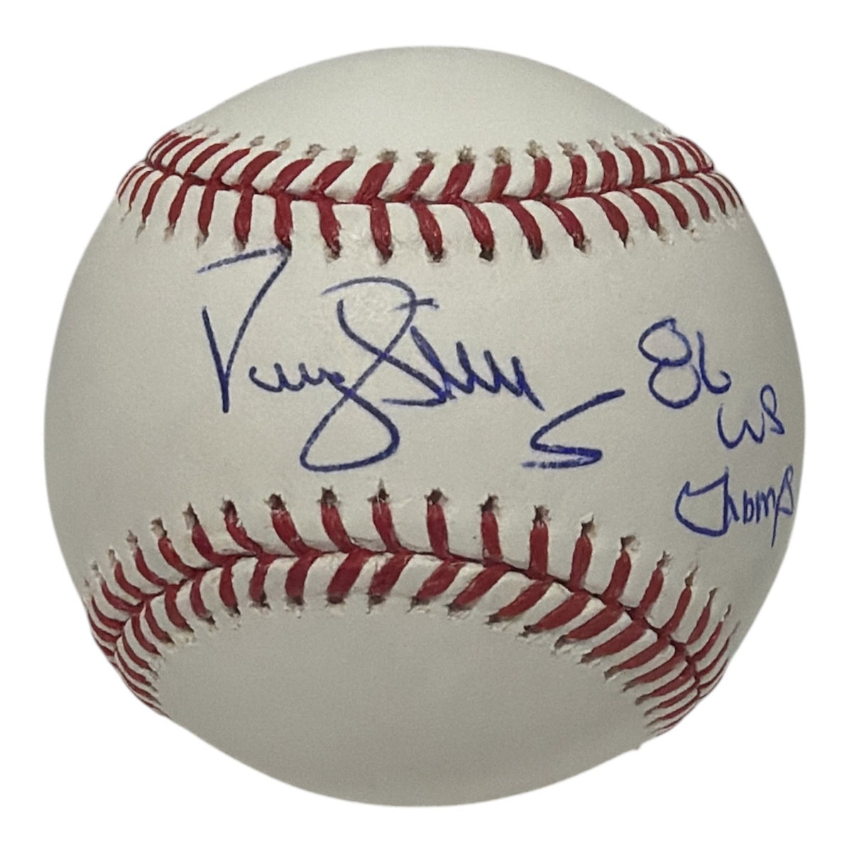 Darryl Strawberry Signed Autographed ROMLB Baseball w/ 86 WS Champs JSA COA Mets0
