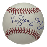 Darryl Strawberry Signed Autographed ROMLB Baseball w/ 86 WS Champs JSA COA Mets0