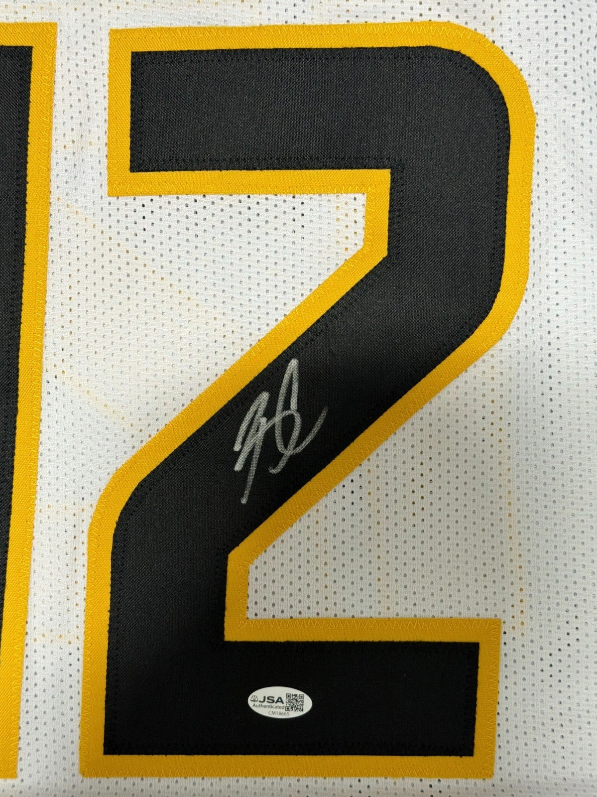 Brady Cook Signed Autographed Missouri Tigers Custom Jersey JSA COA1