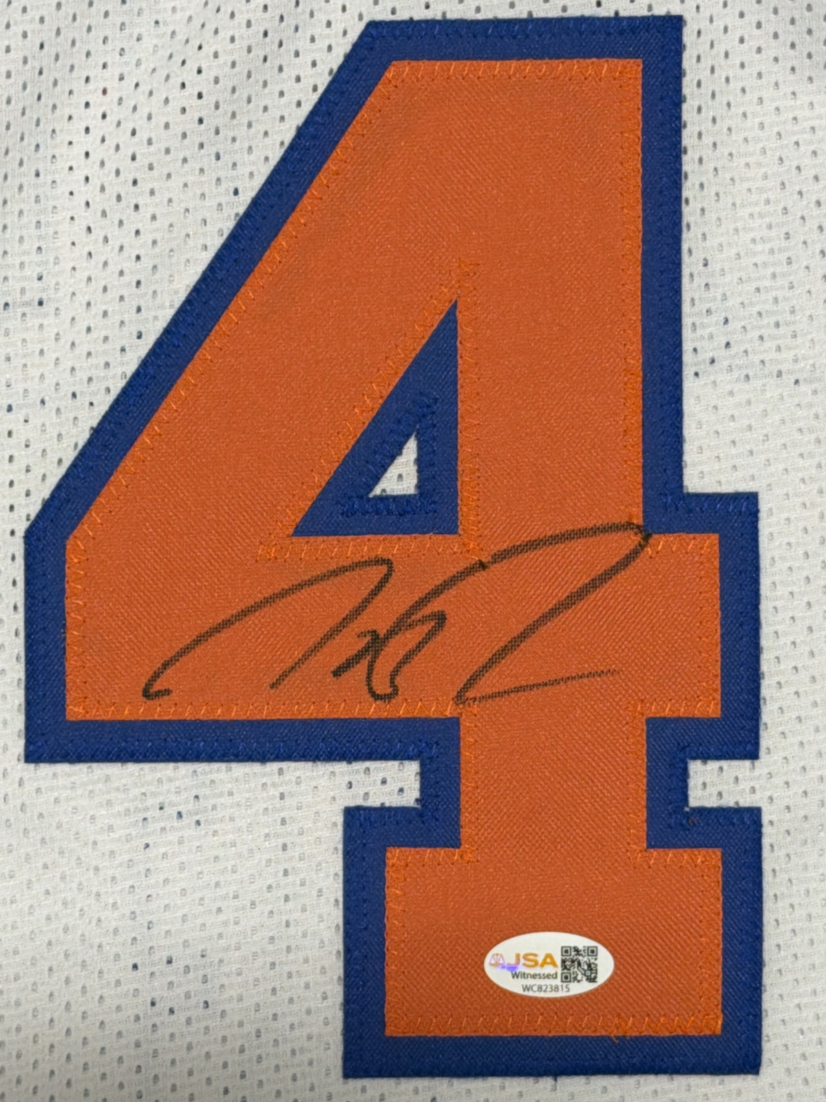 Nate Robinson Signed New York Knicks Custom Jersey w/ 3x Dunk Champ JSA Wit COA1