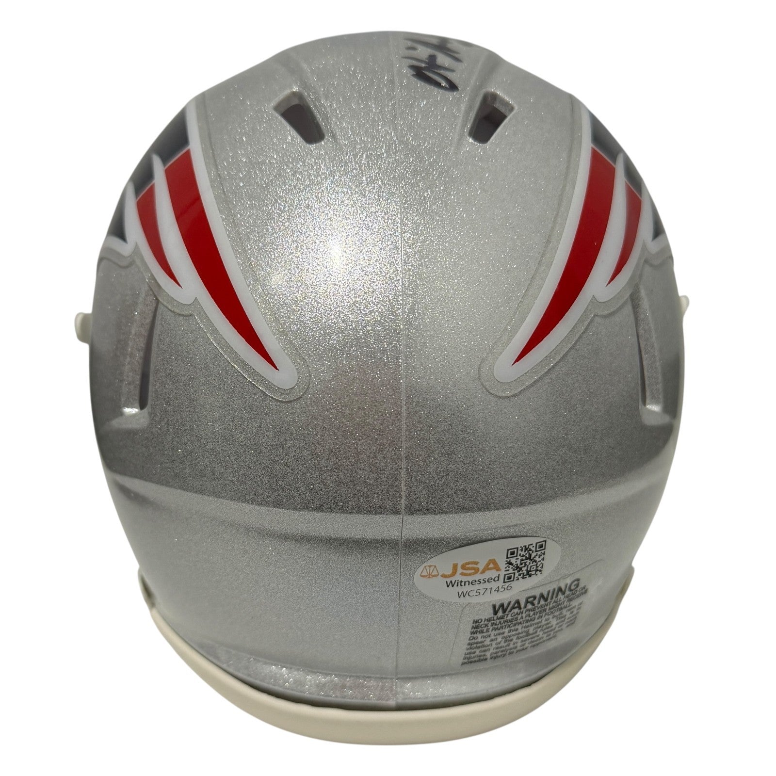 Otis Smith Signed Patriots Speed Mini Helmet w/ SB 36 Champ JSA Witness COA3