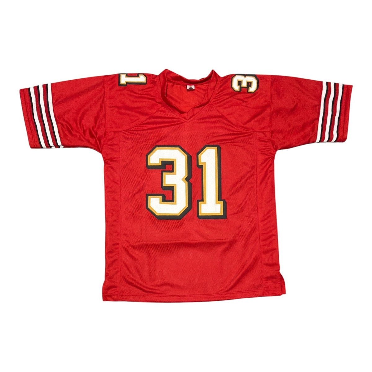 Donte Whitner Signed San Francisco 49ers Custom Jersey Beckett BAS COA2