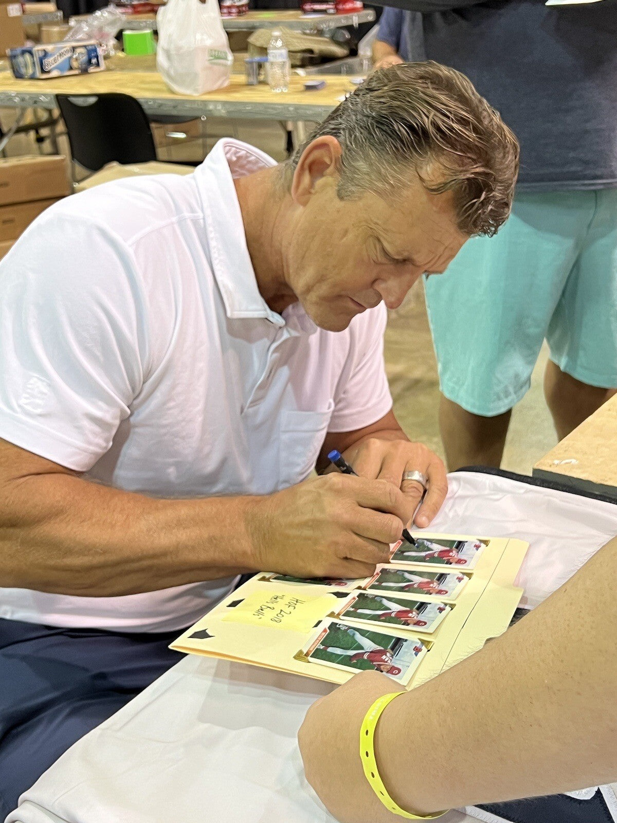 Trevor Hoffman 1992 Bowman #11 Rookie RC HOF + HB Insc. Signed PSA 10 Auto Reds1