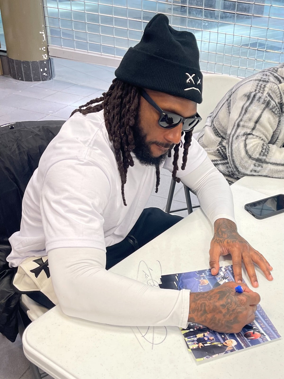 Malik Hooker Signed Dallas Cowboys 8x10 Photo Beckett Witness BAS COA #21