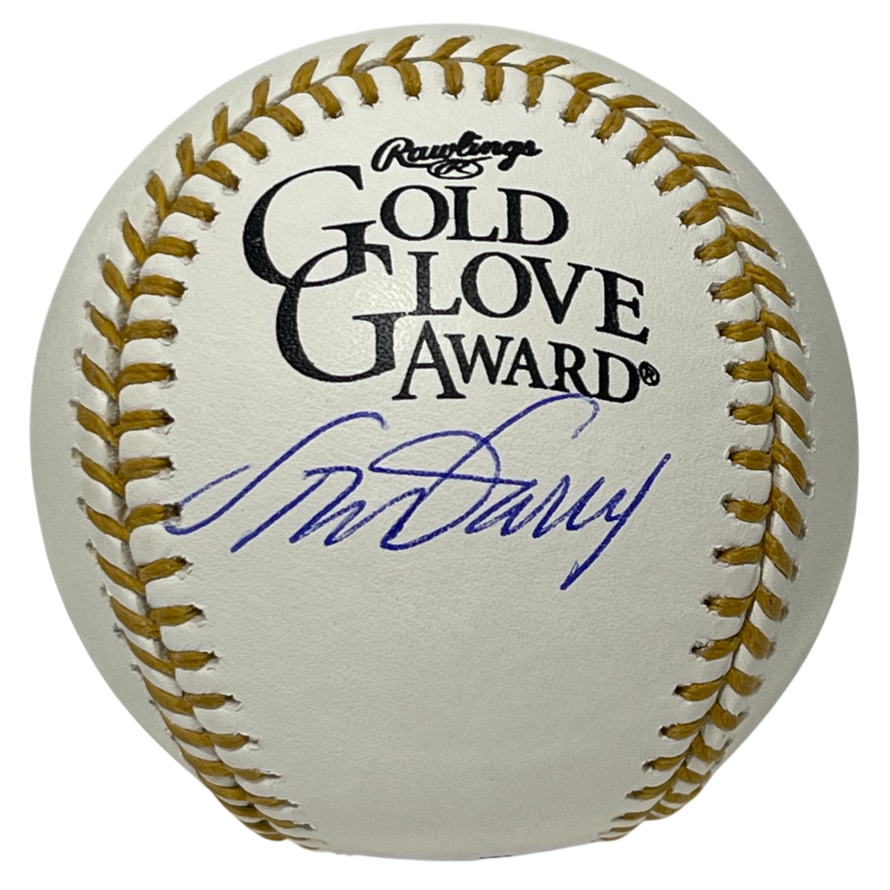 Steve Garvey Signed Rawlings Gold Glove Baseball Beckett Witness BAS COA0
