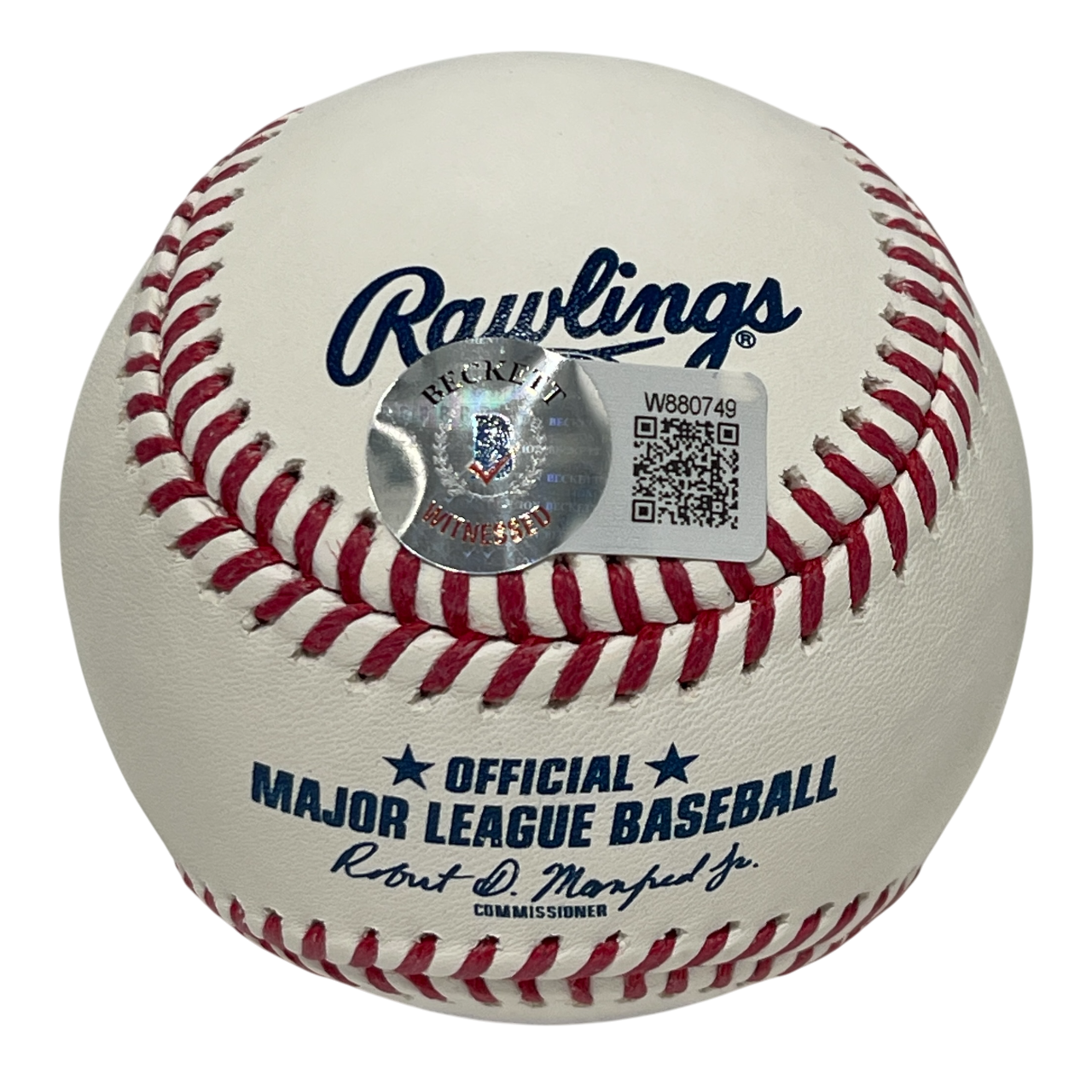 Brayan Bello Signed ROMLB Baseball w/ Pedro 2.0 Beckett Witness BAS COA1