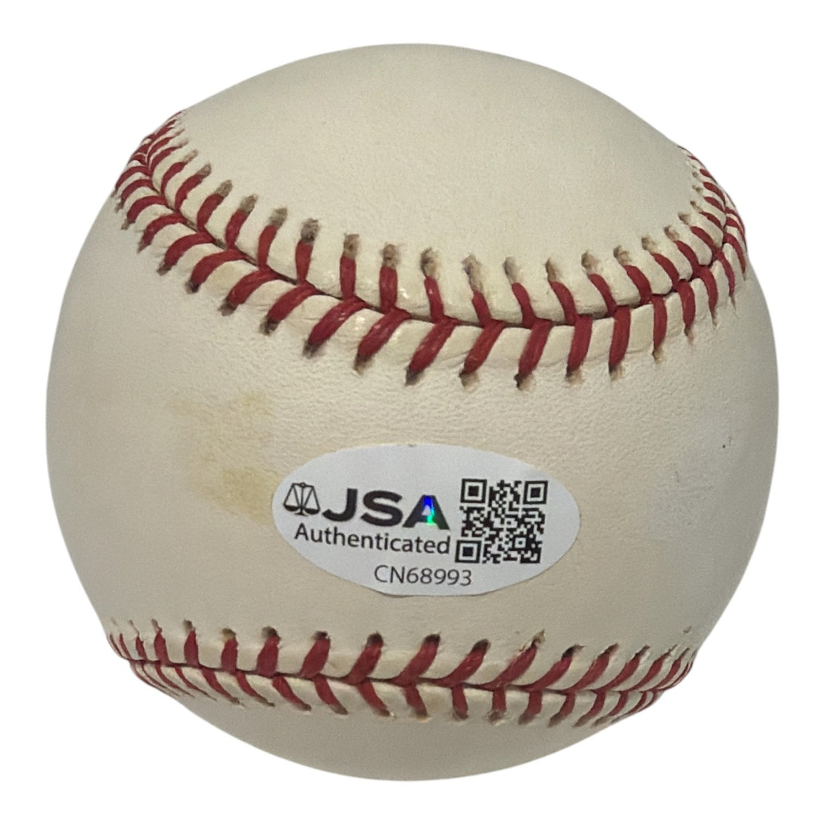 Mike Piazza Signed Autographed 2000 World Series WS Logo Baseball JSA COA Mets1