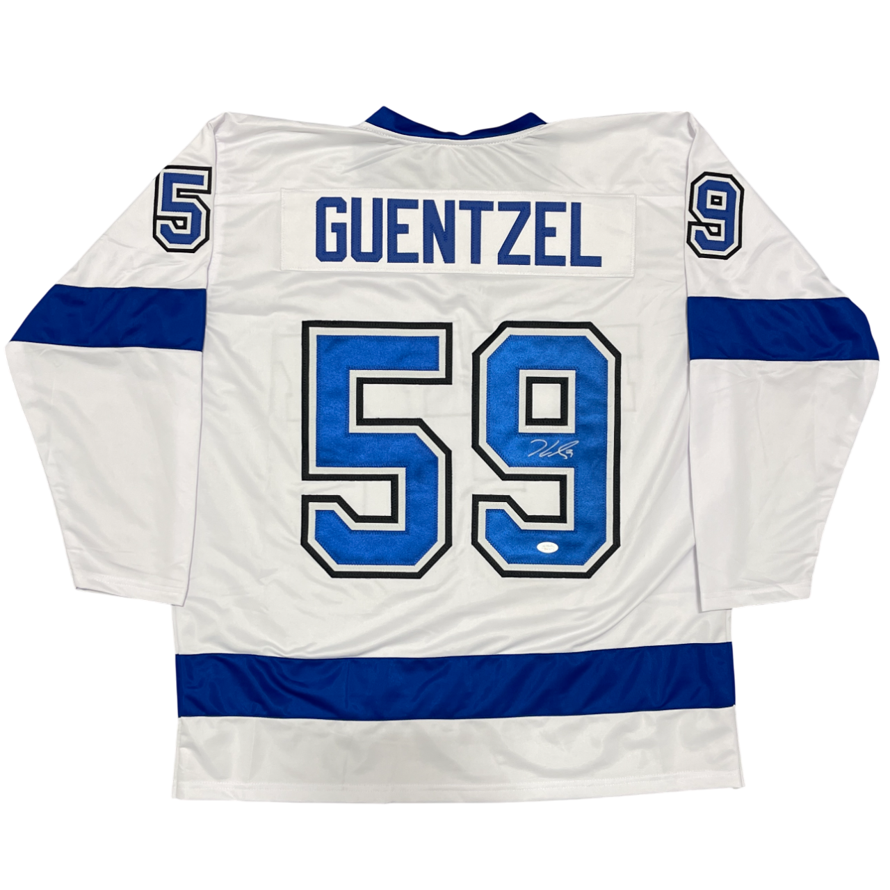 Jake Guentzel Signed Autographed Tampa Bay Lightning Custom Jersey JSA COA0