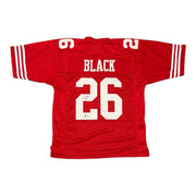 Kaelon Black Signed San Francisco 49ers Custom Jersey Beckett Witness BAS COA0