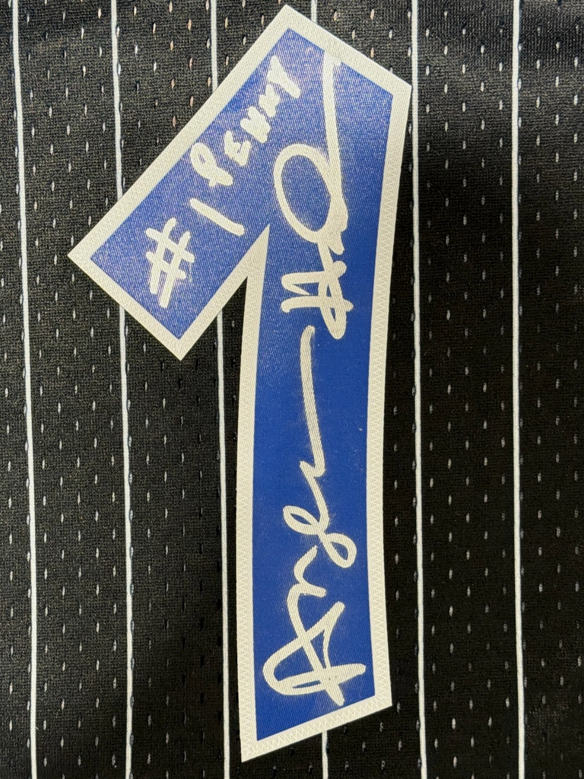 Anfernee Hardaway Signed Magic Mitchell & Ness Jersey w/ #1 Penny JSA COA1
