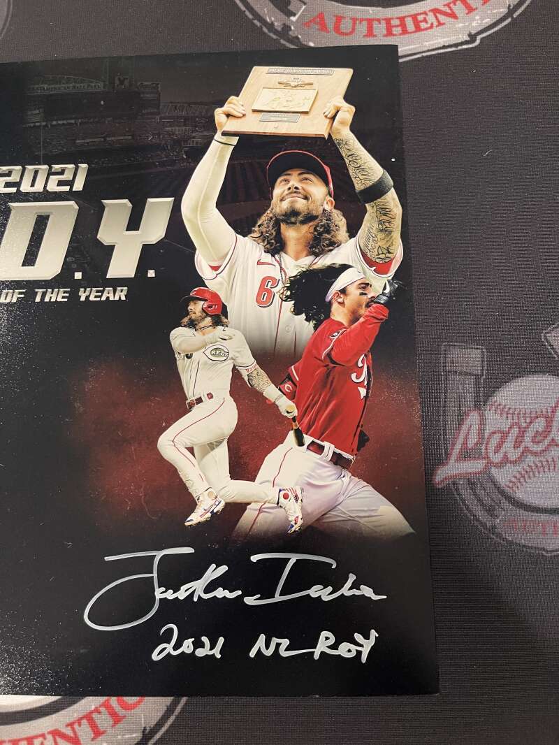 Randy Arozarena Jonathan India Dual Signed 11x14 Photo PSA ITP COA 2