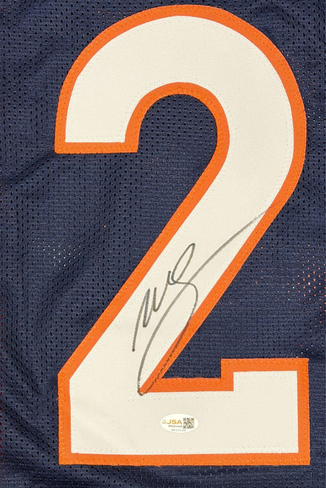 Willis McGahee Signed Autographed Denver Broncos Custom Jersey JSA Witness COA1