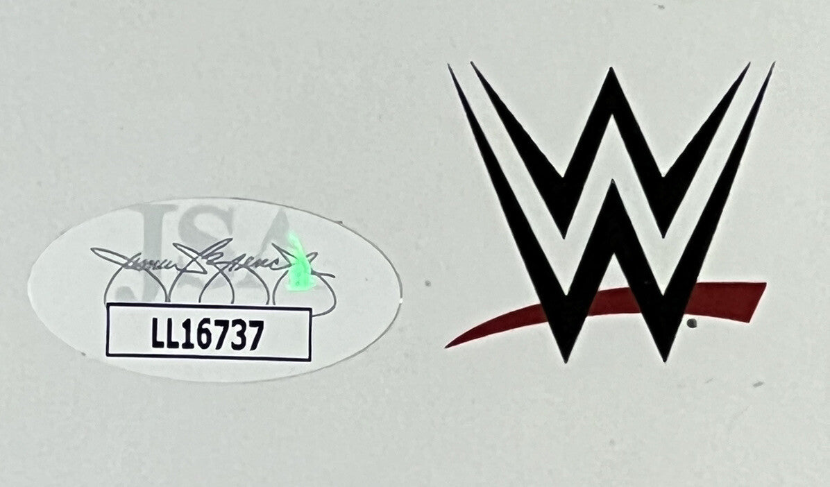 Alexa Bliss Signed Framed 8x10 Photo 2017 Rookie Year WWE Promo RC JSA COA2