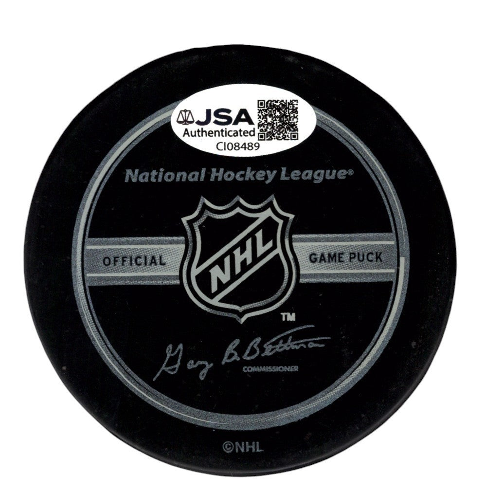 Jaromir Jagr Signed Autographed New York Rangers Official Game Puck JSA COA1