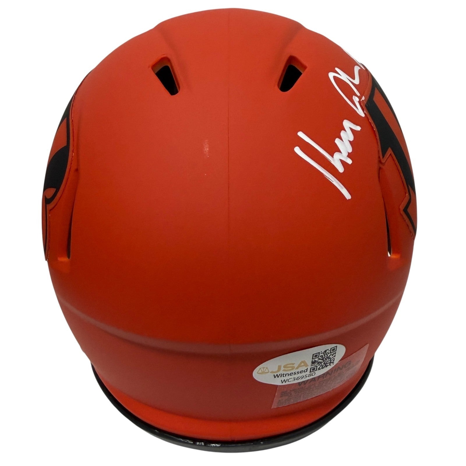 Ken Anderson Signed Cincinnati Bengals Rave Mini Helmet w 81 MVP JSA Witness COA2