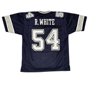 Randy White Signed Dallas Cowboys Custom Jersey w/ HOF 94 JSA Witness COA0