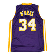 Shaquille O'Neal Signed Los Angeles Lakers Custom Jersey JSA Witness COA0