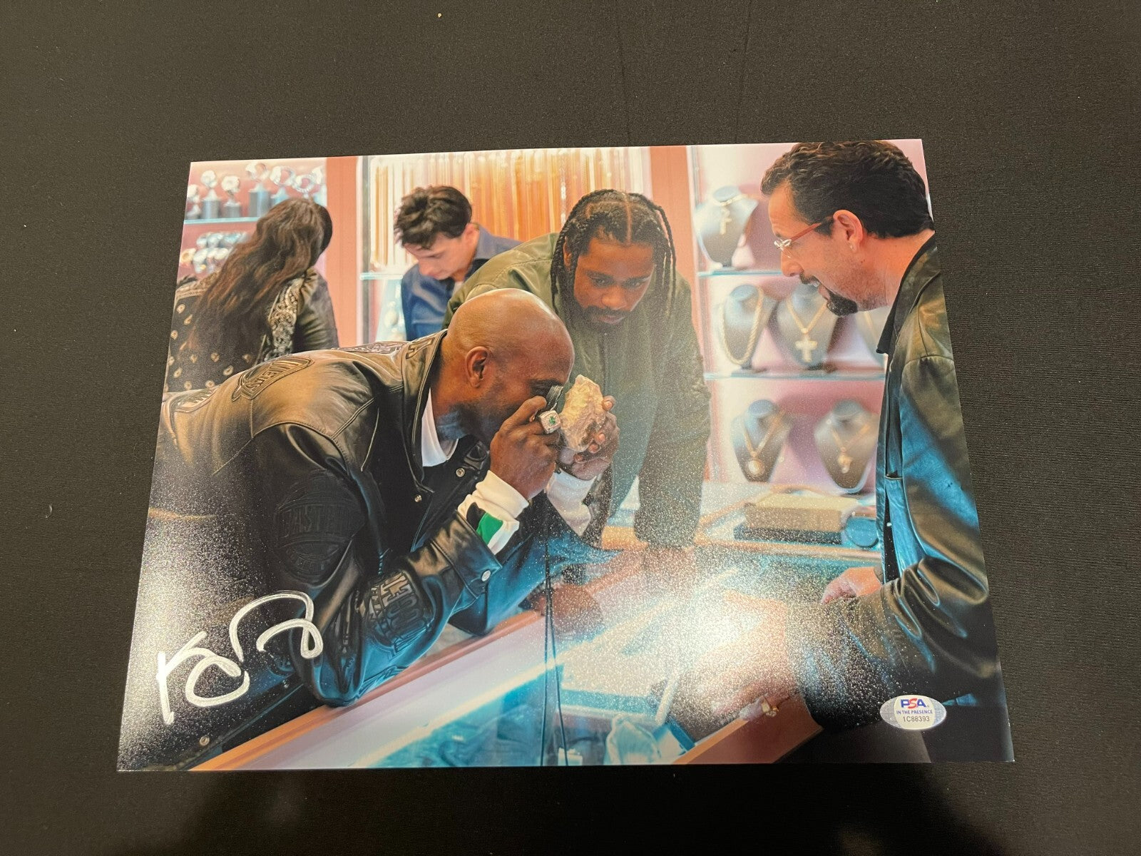 Kevin Garnett Signed Uncut Gems 11x14 Photo w/ Adam Sandler PSA ITP COA0