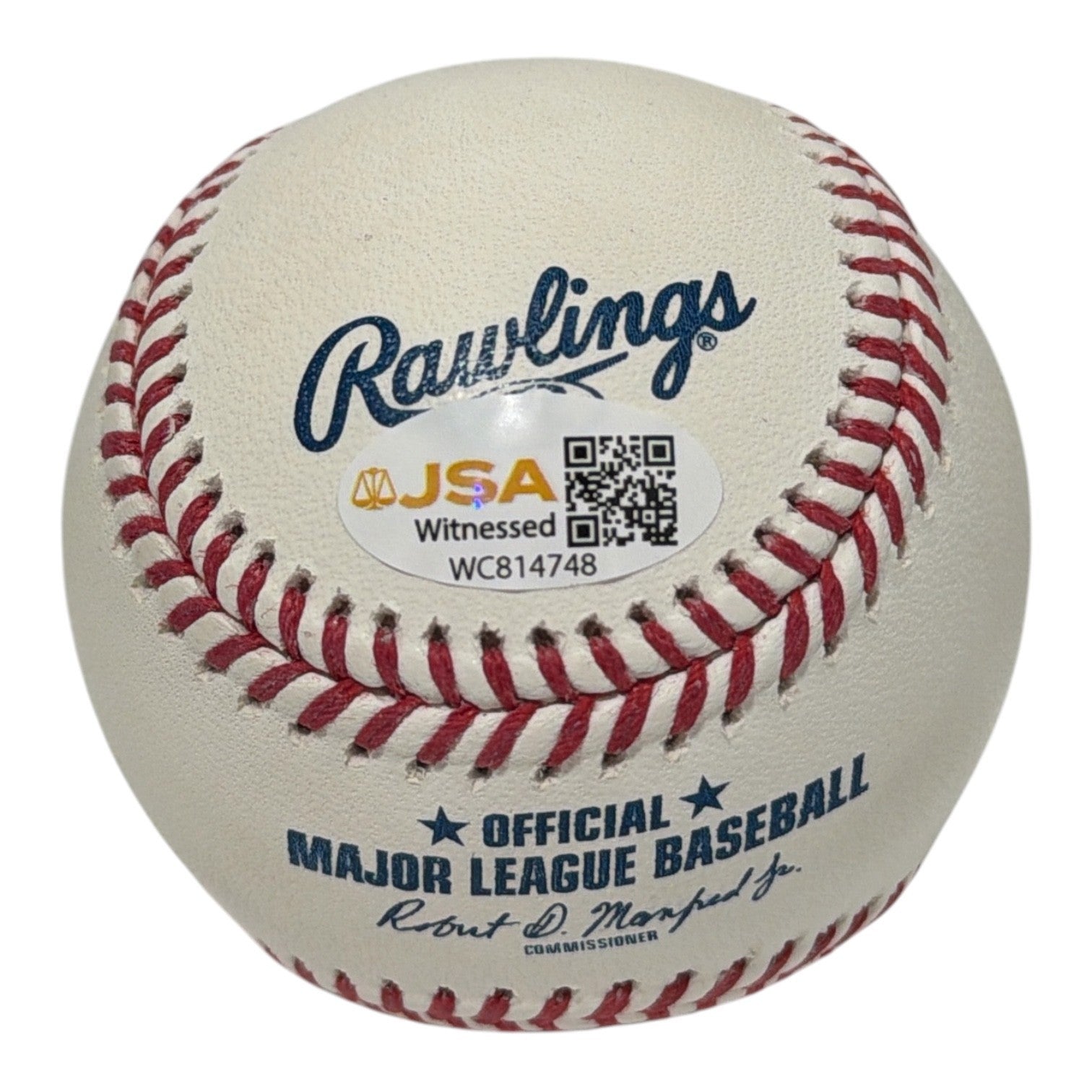 Joba Chamberlain Signed Autographed ROMLB Baseball w/ 09 WS Champs JSA Wit COA1
