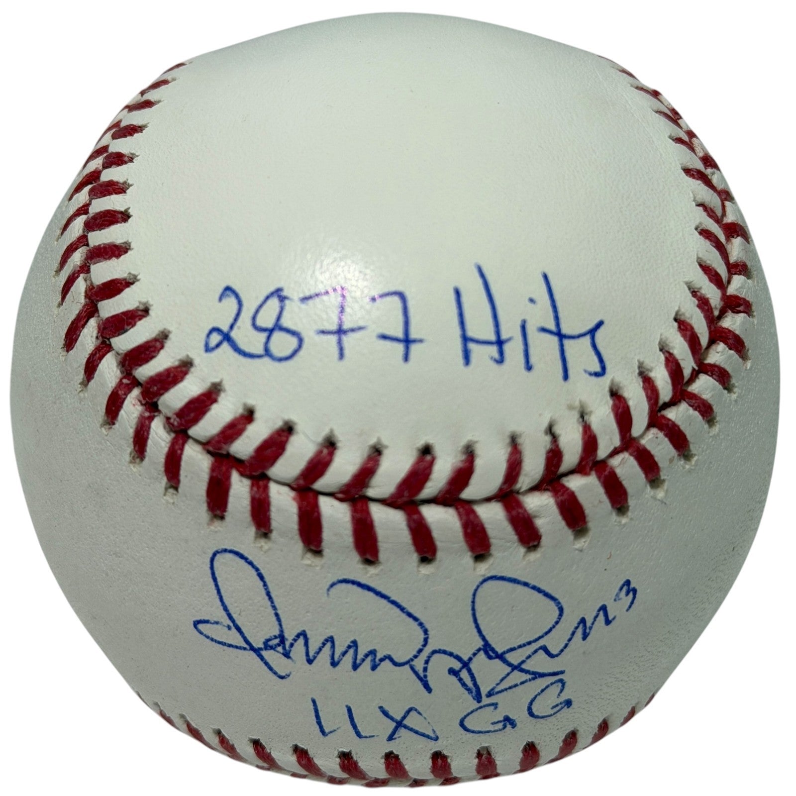 Omar Vizquel Signed Autographed ROMLB Baseball w/ 3x Insc JSA Witness COA1