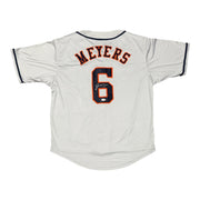 Jake Meyers Signed Autographed Houston Astros Custom Jersey JSA COA0