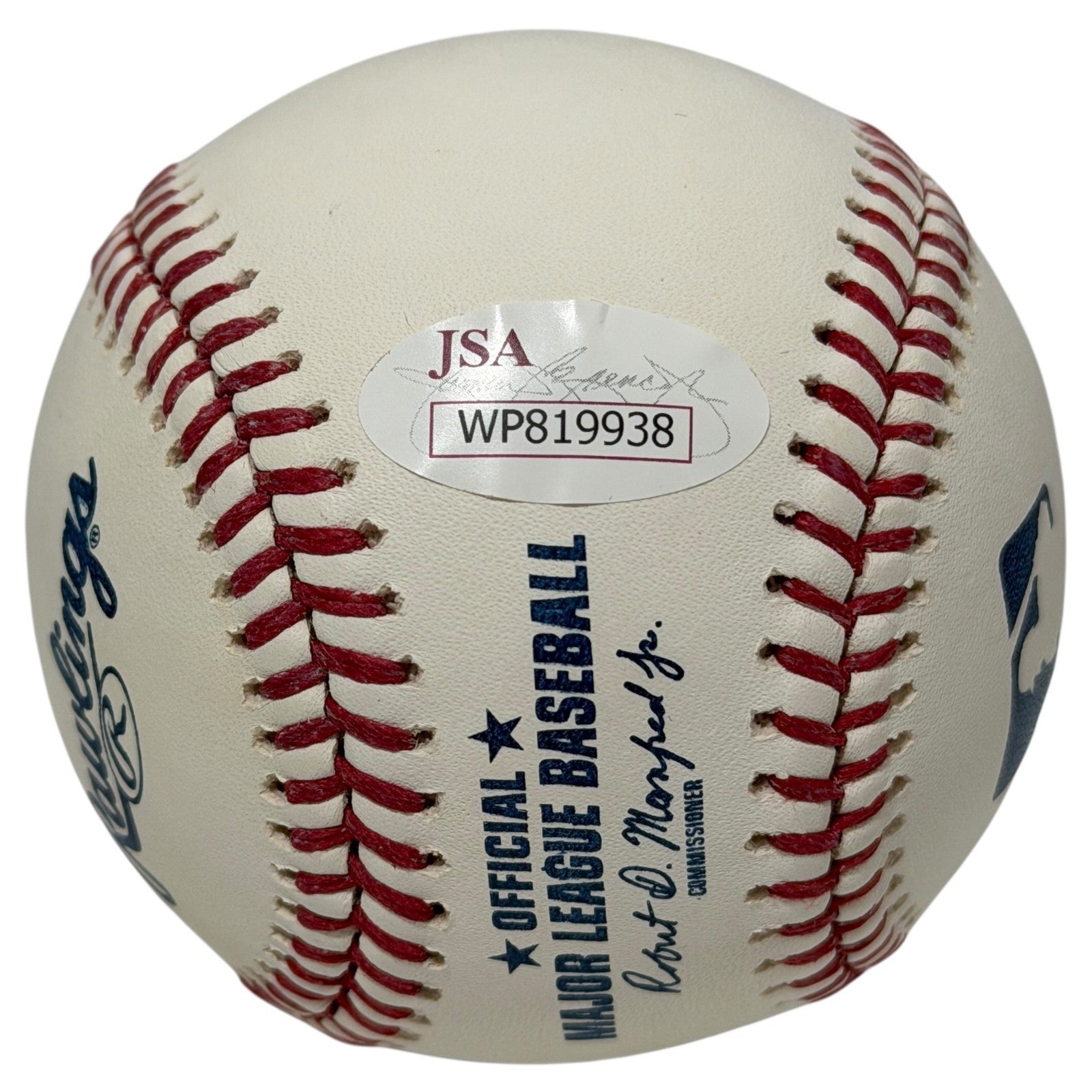 Wander Franco Signed Autographed ROMLB Baseball JSA COA Tampa Bay Rays1