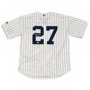 Giancarlo Stanton Signed New York Yankees Custom Replica Jersey JSA COA Mike0